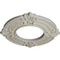 Ekena Millwork Benson Ceiling Medallion (Fits Canopies up to 4 1/8"), 9"OD x 4 1/8"ID x 5/8"P, Pot of Cream Crackle CM09BNPCC - alternate 3